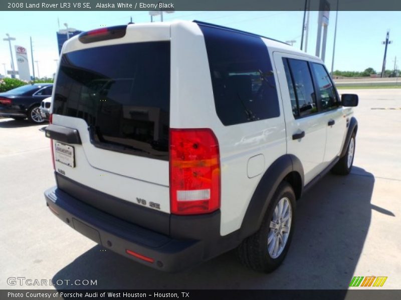 Alaska White / Ebony Black 2008 Land Rover LR3 V8 SE