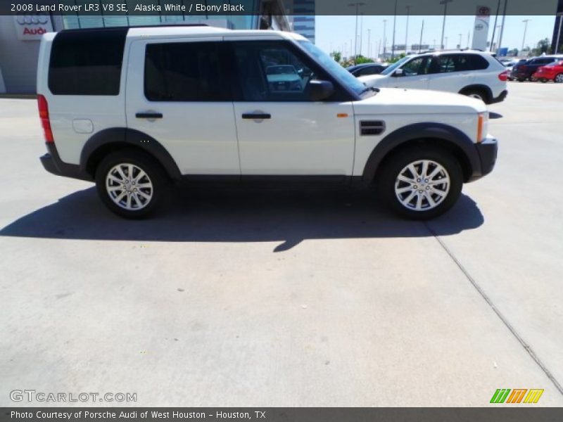 Alaska White / Ebony Black 2008 Land Rover LR3 V8 SE