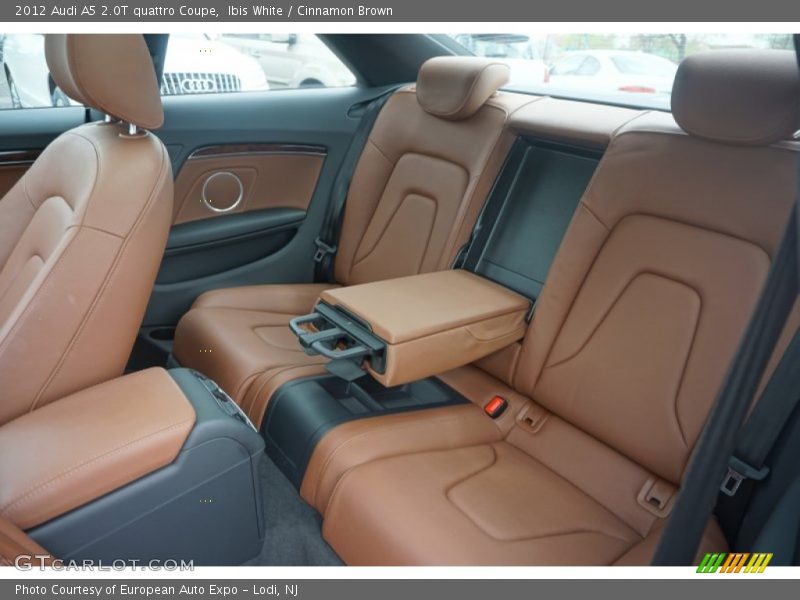 Rear Seat of 2012 A5 2.0T quattro Coupe