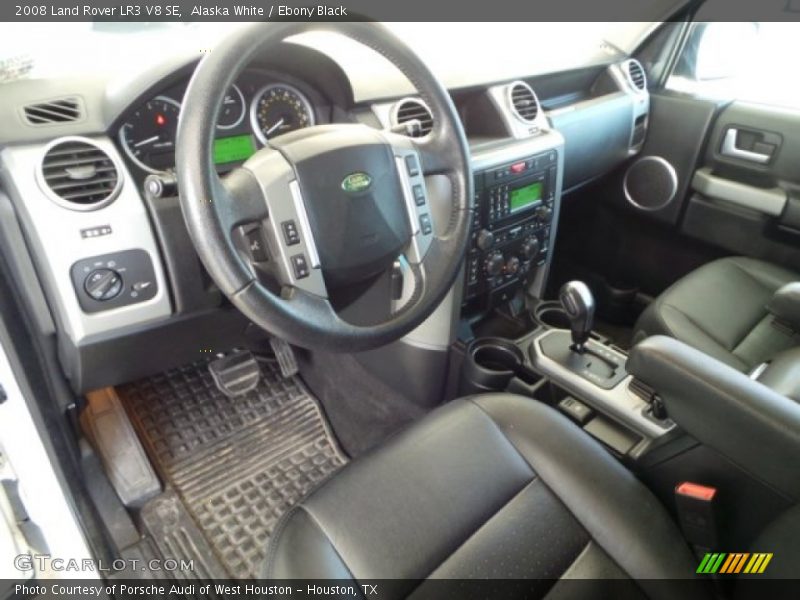 Alaska White / Ebony Black 2008 Land Rover LR3 V8 SE