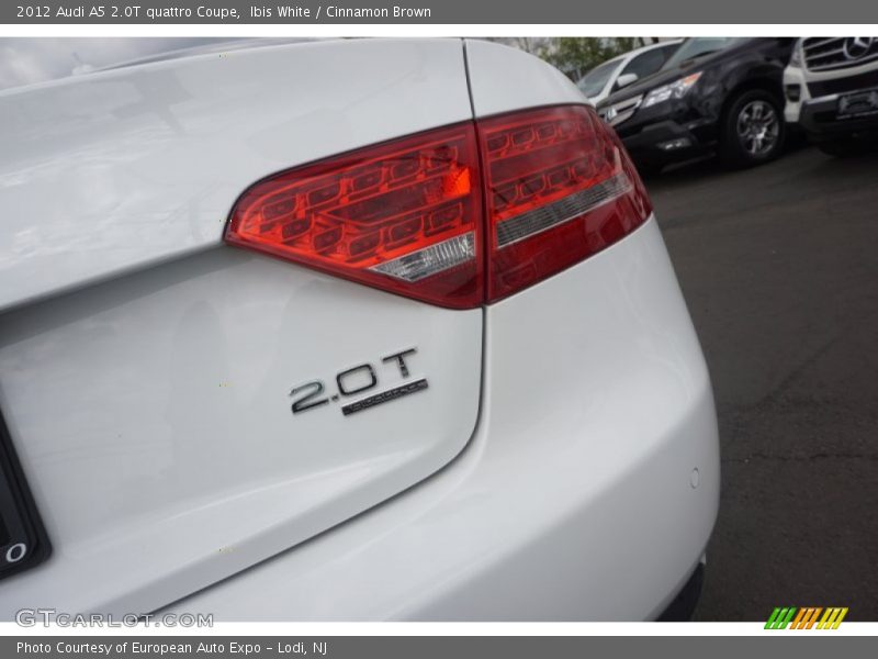 Ibis White / Cinnamon Brown 2012 Audi A5 2.0T quattro Coupe