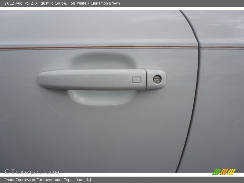 Ibis White / Cinnamon Brown 2012 Audi A5 2.0T quattro Coupe