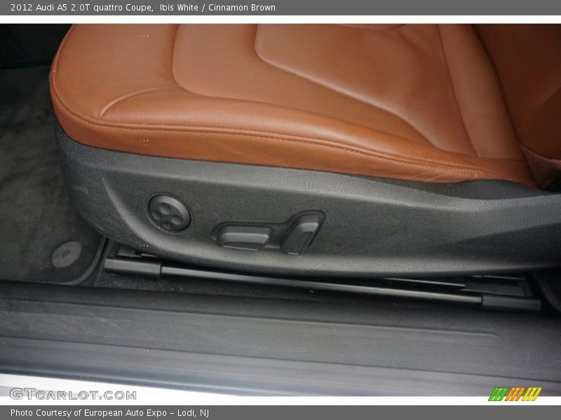 Ibis White / Cinnamon Brown 2012 Audi A5 2.0T quattro Coupe