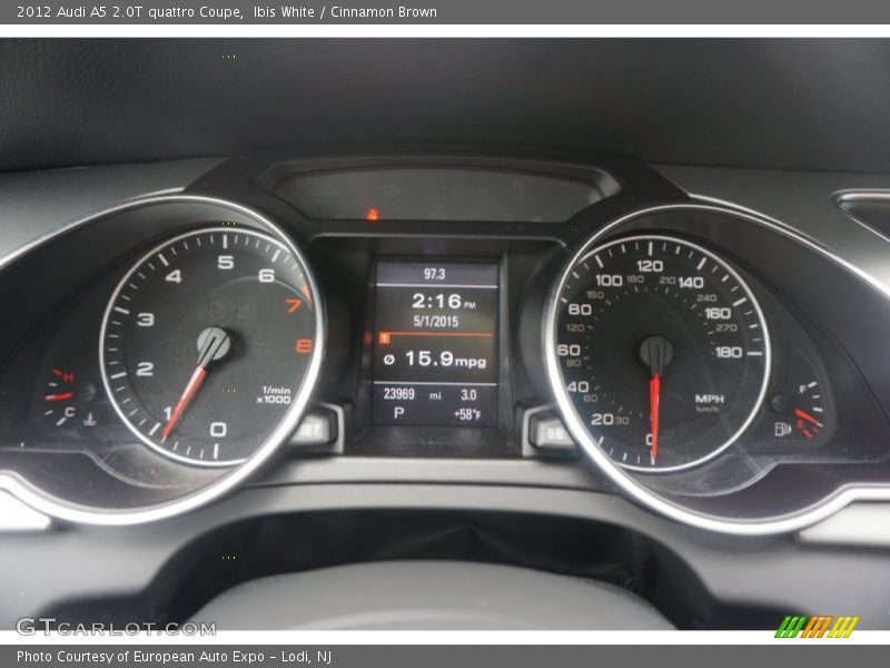  2012 A5 2.0T quattro Coupe 2.0T quattro Coupe Gauges