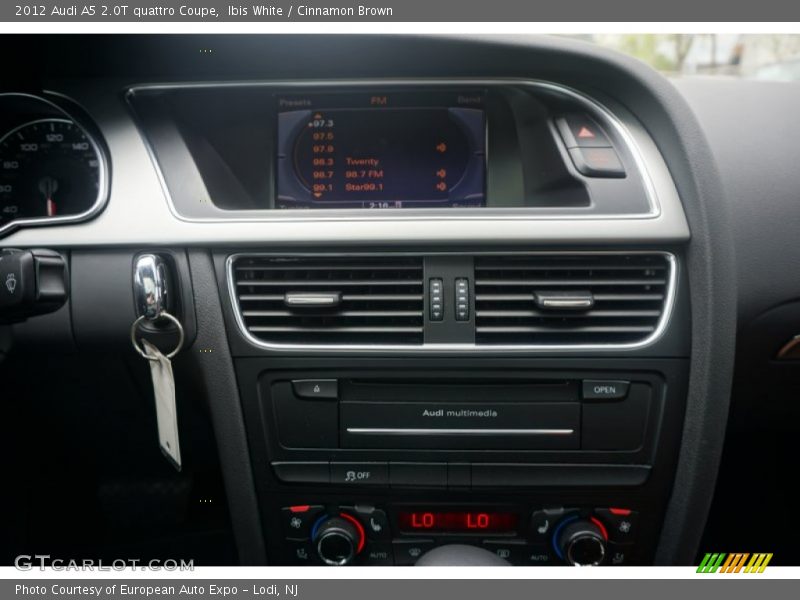 Ibis White / Cinnamon Brown 2012 Audi A5 2.0T quattro Coupe