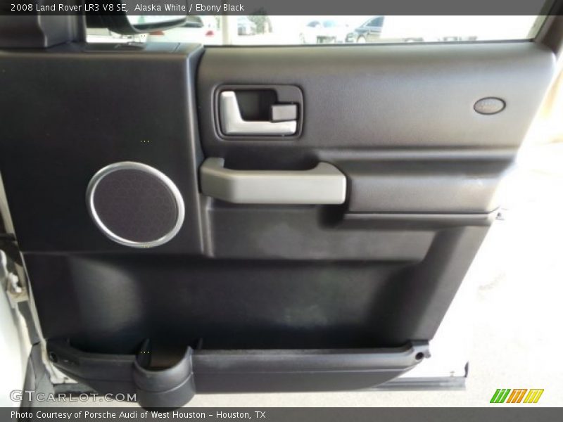 Alaska White / Ebony Black 2008 Land Rover LR3 V8 SE