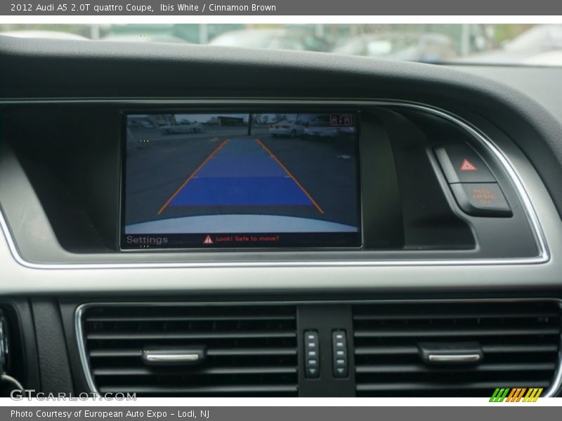 Ibis White / Cinnamon Brown 2012 Audi A5 2.0T quattro Coupe