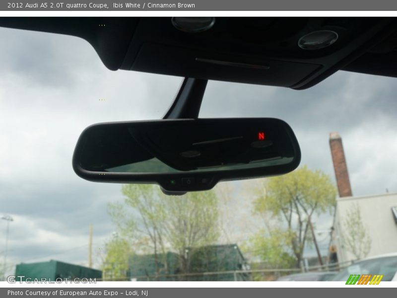 Ibis White / Cinnamon Brown 2012 Audi A5 2.0T quattro Coupe