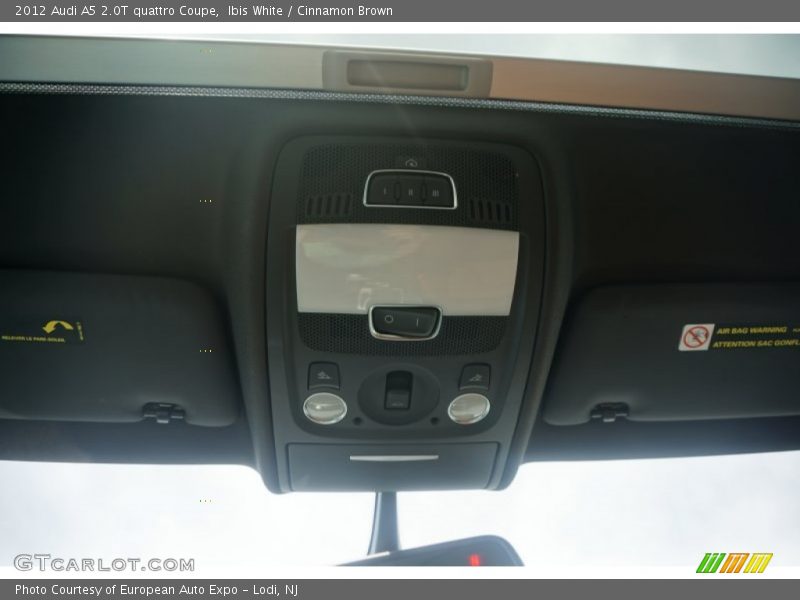 Ibis White / Cinnamon Brown 2012 Audi A5 2.0T quattro Coupe