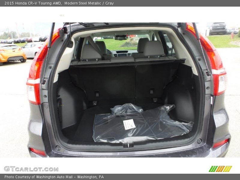 Modern Steel Metallic / Gray 2015 Honda CR-V Touring AWD