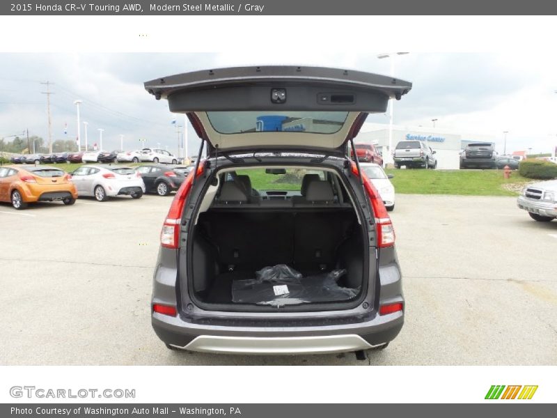 Modern Steel Metallic / Gray 2015 Honda CR-V Touring AWD