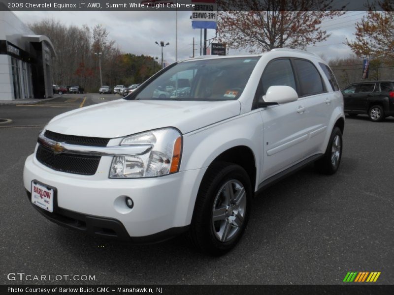 Summit White / Light Cashmere 2008 Chevrolet Equinox LT AWD