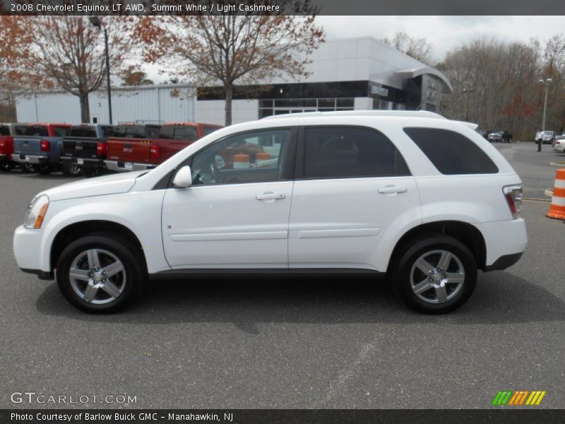 Summit White / Light Cashmere 2008 Chevrolet Equinox LT AWD