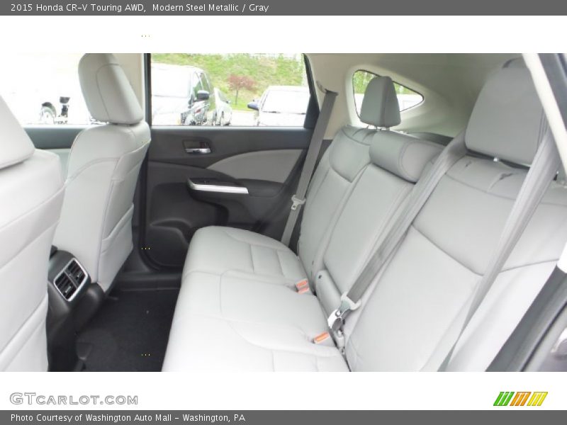 Modern Steel Metallic / Gray 2015 Honda CR-V Touring AWD