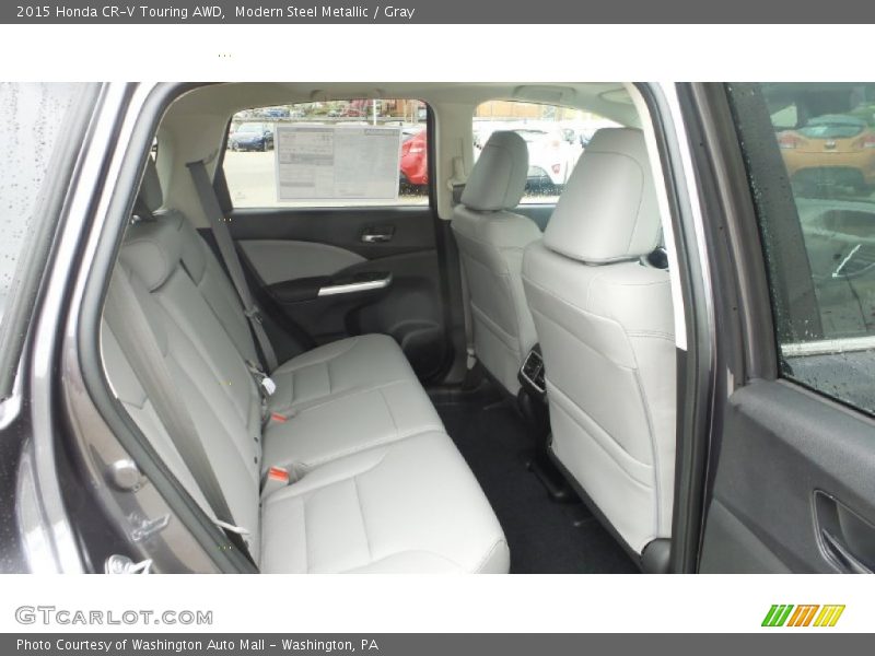 Modern Steel Metallic / Gray 2015 Honda CR-V Touring AWD