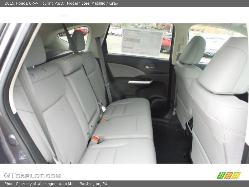 Modern Steel Metallic / Gray 2015 Honda CR-V Touring AWD
