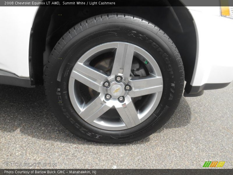 Summit White / Light Cashmere 2008 Chevrolet Equinox LT AWD