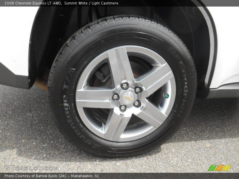Summit White / Light Cashmere 2008 Chevrolet Equinox LT AWD