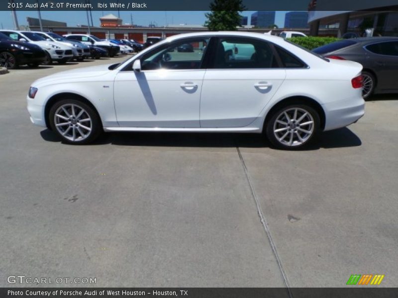 Ibis White / Black 2015 Audi A4 2.0T Premium