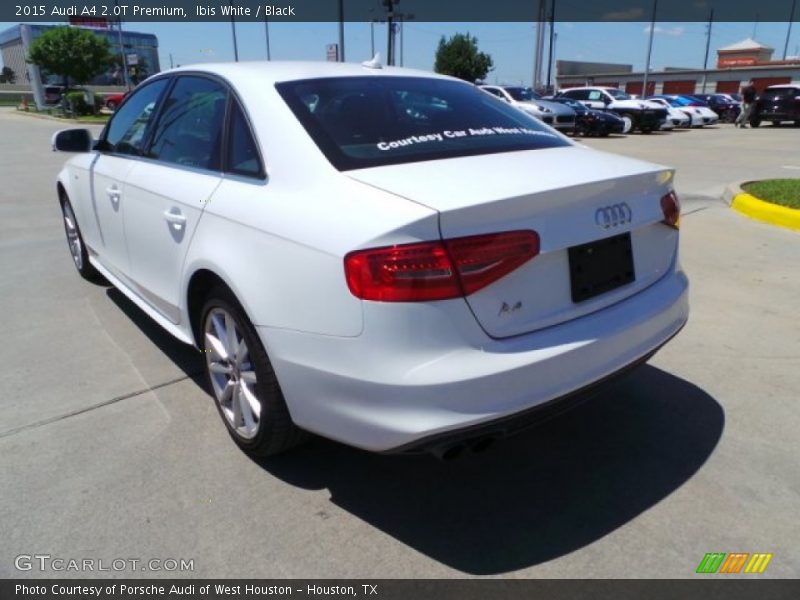 Ibis White / Black 2015 Audi A4 2.0T Premium