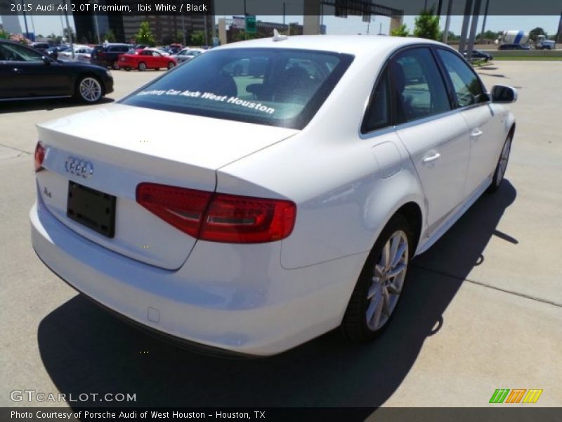 Ibis White / Black 2015 Audi A4 2.0T Premium