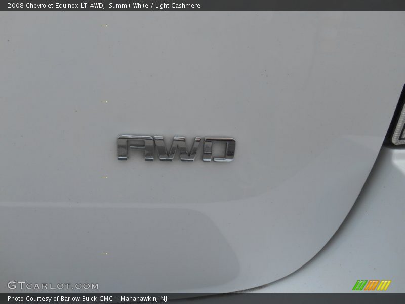 Summit White / Light Cashmere 2008 Chevrolet Equinox LT AWD