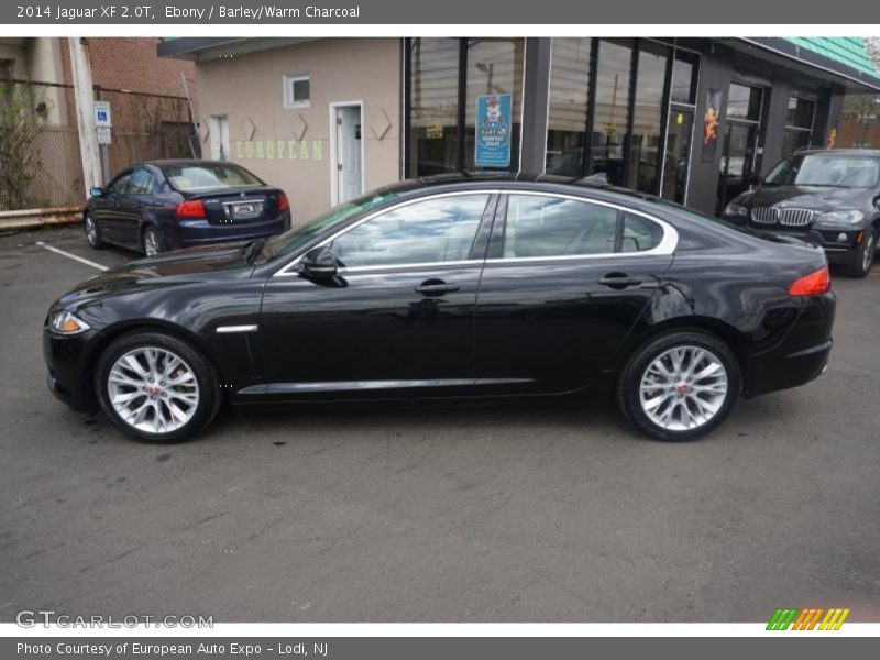 Ebony / Barley/Warm Charcoal 2014 Jaguar XF 2.0T