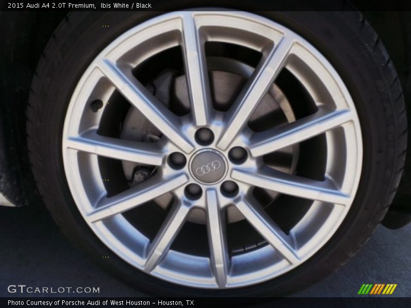 Ibis White / Black 2015 Audi A4 2.0T Premium