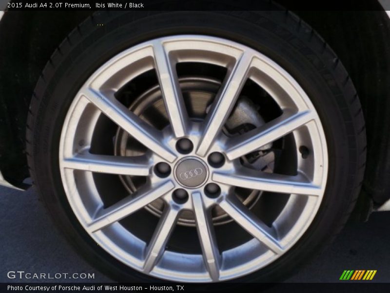 Ibis White / Black 2015 Audi A4 2.0T Premium