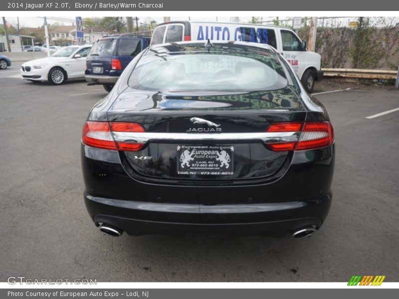 Ebony / Barley/Warm Charcoal 2014 Jaguar XF 2.0T