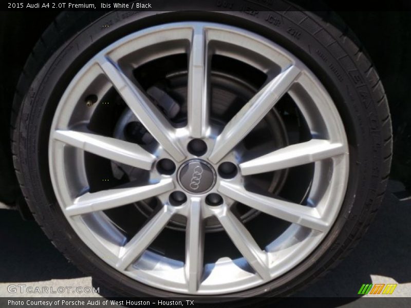 Ibis White / Black 2015 Audi A4 2.0T Premium