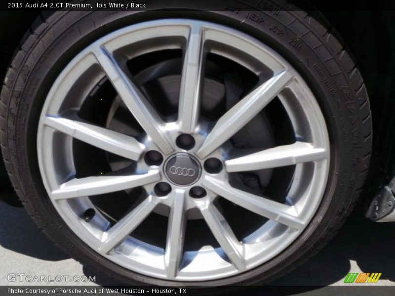 Ibis White / Black 2015 Audi A4 2.0T Premium