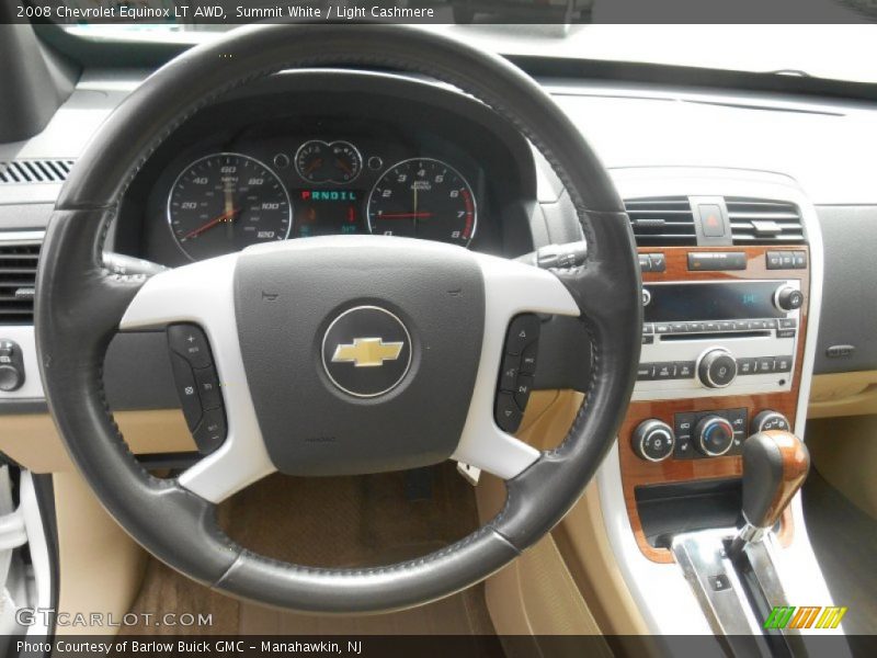 Summit White / Light Cashmere 2008 Chevrolet Equinox LT AWD