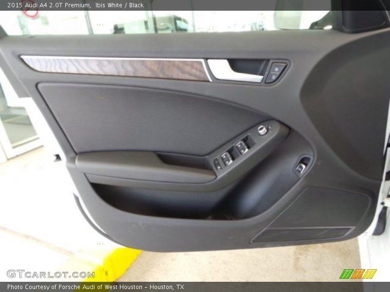 Ibis White / Black 2015 Audi A4 2.0T Premium