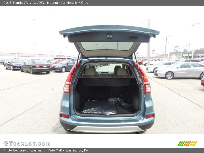 Mountain Air Metallic / Gray 2015 Honda CR-V LX AWD