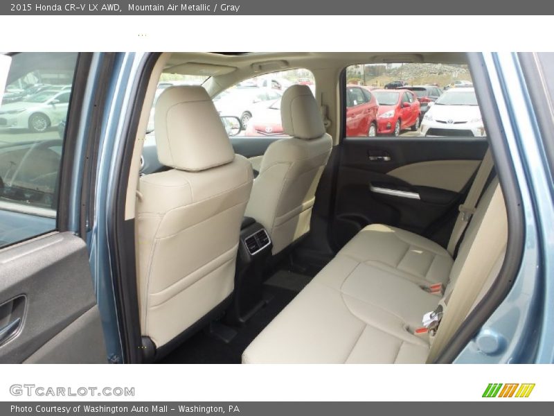 Mountain Air Metallic / Gray 2015 Honda CR-V LX AWD