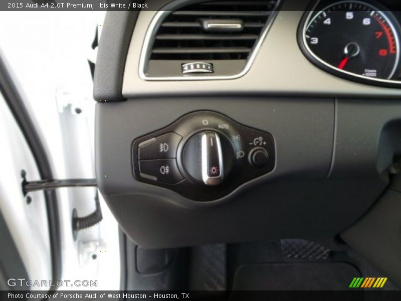 Ibis White / Black 2015 Audi A4 2.0T Premium