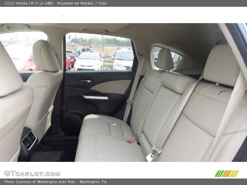 Mountain Air Metallic / Gray 2015 Honda CR-V LX AWD