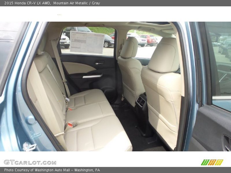 Mountain Air Metallic / Gray 2015 Honda CR-V LX AWD