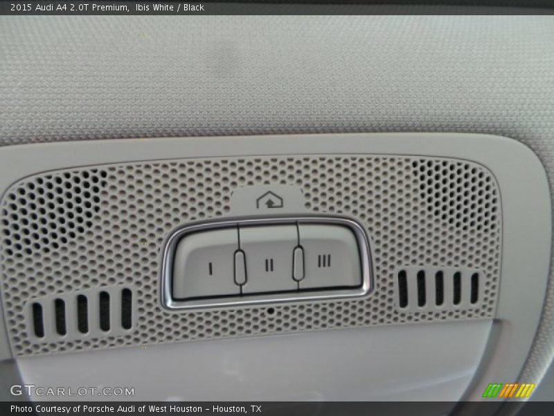 Ibis White / Black 2015 Audi A4 2.0T Premium