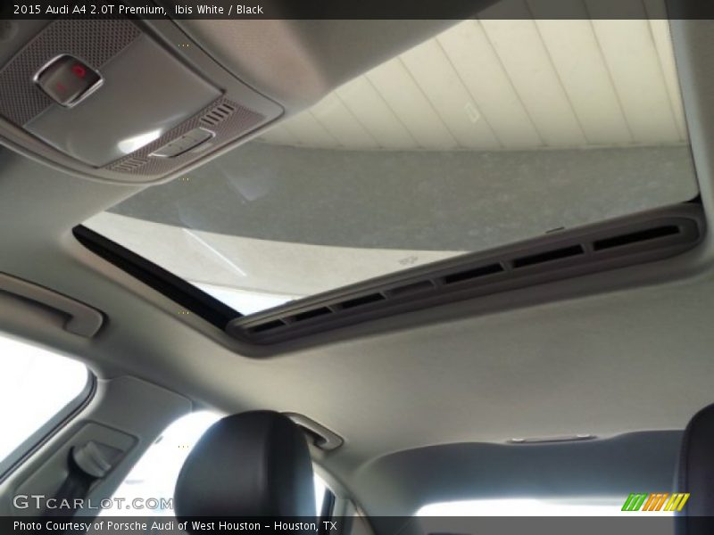 Ibis White / Black 2015 Audi A4 2.0T Premium