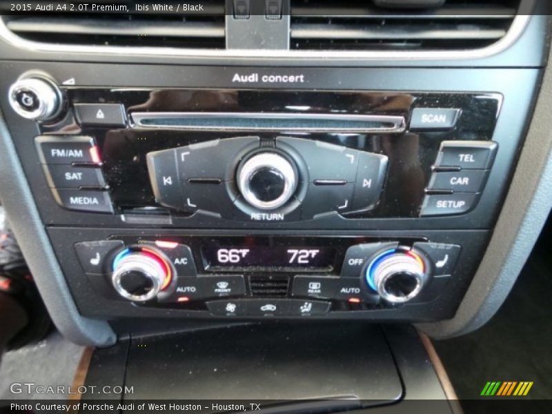 Ibis White / Black 2015 Audi A4 2.0T Premium