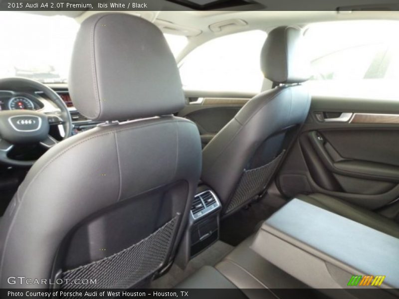 Ibis White / Black 2015 Audi A4 2.0T Premium