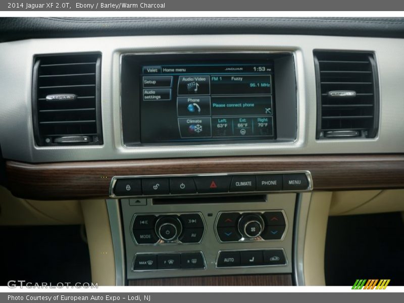 Ebony / Barley/Warm Charcoal 2014 Jaguar XF 2.0T