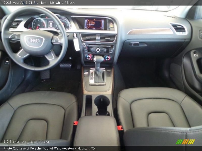 Ibis White / Black 2015 Audi A4 2.0T Premium