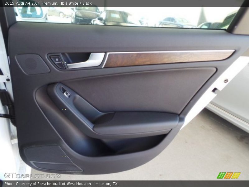 Ibis White / Black 2015 Audi A4 2.0T Premium