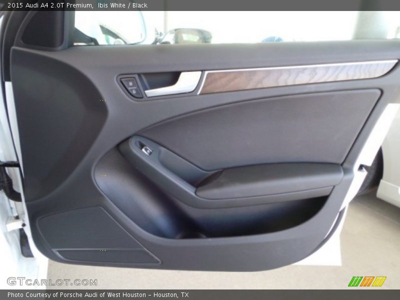 Ibis White / Black 2015 Audi A4 2.0T Premium