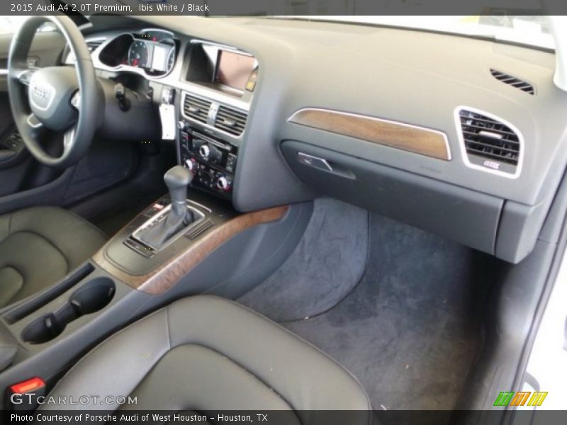 Ibis White / Black 2015 Audi A4 2.0T Premium