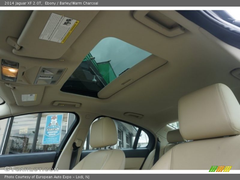 Ebony / Barley/Warm Charcoal 2014 Jaguar XF 2.0T