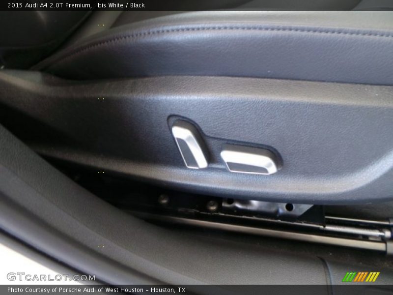 Ibis White / Black 2015 Audi A4 2.0T Premium